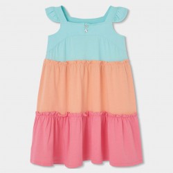 Boboli Πλεκτό φόρεμα για κορίτσι -BCI λίμνη 333122-4544-SS26