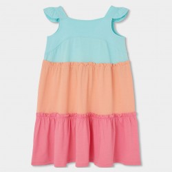 Boboli Πλεκτό φόρεμα για κορίτσι -BCI λίμνη 333122-4544-SS26