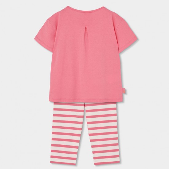 Boboli Set knit combined for girl -BCI blush 333144-3912-SS26