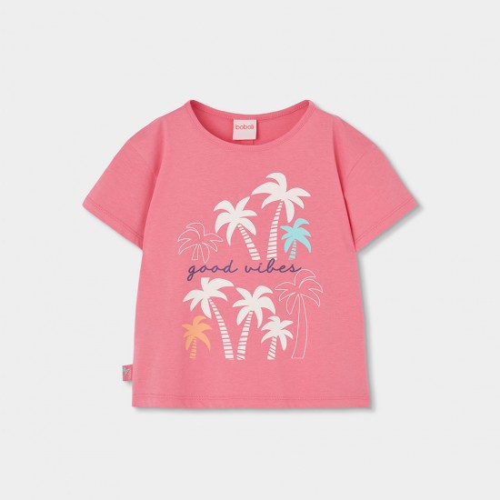 Boboli Set knit combined for girl -BCI blush 333144-3912-SS26