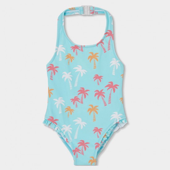 Boboli Μαγιό πολυαμιδίου "palm trees" για κορίτσι αποτύπωμα 333177-9806-SS26