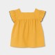 Boboli Ριχτή μπλούζα για κορίτσι -BCI κίτρινο-πορτοκαλί 343044-1168-SS26