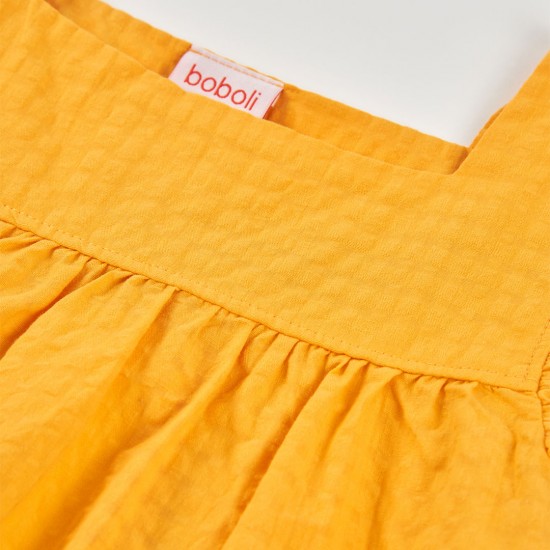 Boboli Ριχτή μπλούζα για κορίτσι -BCI κίτρινο-πορτοκαλί 343044-1168-SS26