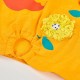 Boboli Πλεκτό μπλουζάκι για κορίτσι -BCI κίτρινο-πορτοκαλί 343099-1168-SS26