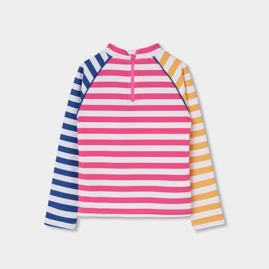 Boboli Knit t-Shirt polyamide for girl stripes 343189-9811-SS26