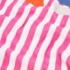 Boboli Towel striped hooded for girl -BCI stripes 343190-9811-SS26