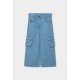 Boboli Τζιν παντελόνι για κορίτσια 403041-BLEACH-SS26