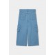 Boboli Τζιν παντελόνι για κορίτσια 403041-BLEACH-SS26