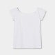 Boboli  μπλουζάκι  για κορίτσι -BCI λευκό 403063-1100-SS26
