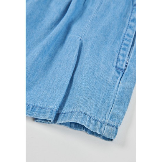 Boboli Φούστα τζιν για κορίτσι λευκαντικό 403119-BLEACH-SS26
