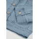 Boboli Τζιν μπουφάν για κορίτσια -BCI  403142-BLEACH-SS26