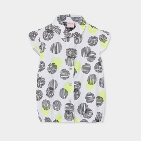 Boboli Shirt twill printed for girl print 423065-9844-SS26