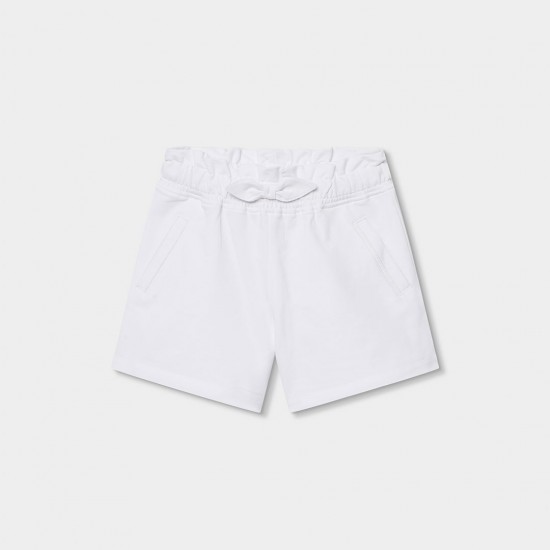 Boboli Fleece shorts for girl -BCI white 423098-1100-SS26