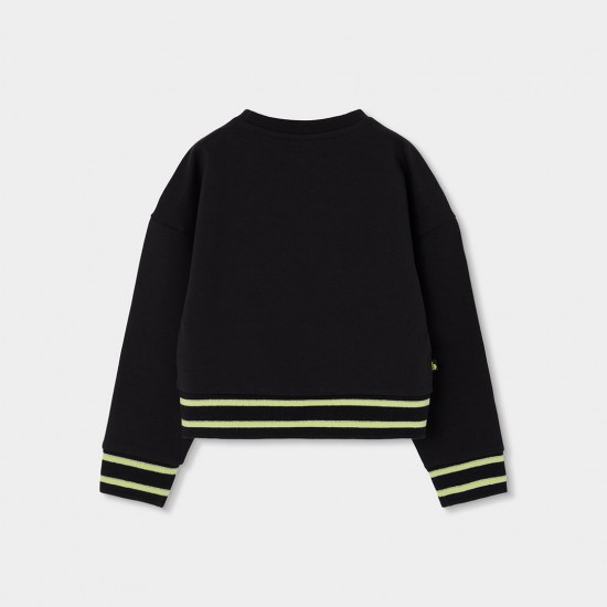 Boboli Φούτερ φλις για κορίτσι -BCI μαύρο 423122-890-SS26