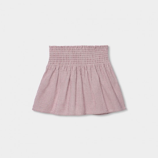 Boboli Φούστα από ποπλίνα ριγέ για κορίτσι -BCI ρίγες 433123-9852-SS26