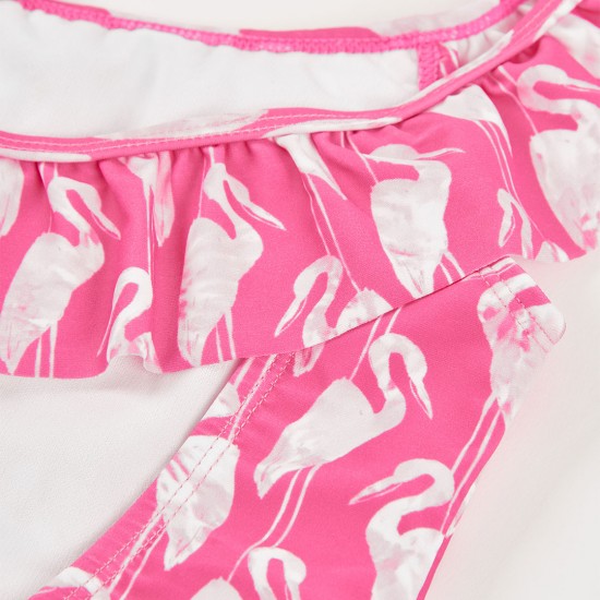 Boboli Μαγιό ολόσωμο με στάμπα από πολυαμίδιο για κορίτσι αποτύπωμα 443113-9790-SS26