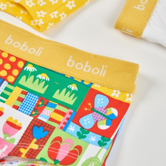 Boboli Σετ 3 εσώρουχα για κορίτσια -BCI αποτύπωμα 483050-9769-SS26