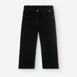 Boboli-Τζιν ελαστικό παντελόνι για κορίτσι -490542-BLACK-CONT