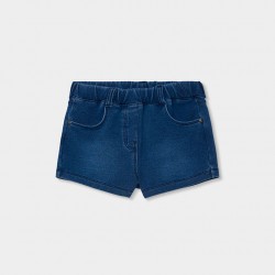 Boboli Σορτς τζιν φλις για κορίτσια -BCI μπλε 490711-BLUE-CONT