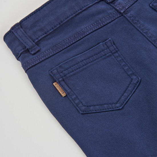 Boboli Σορτς με ελαστικό twil για κορίτσια -BCI ναυτικό 493084-2440-SS26