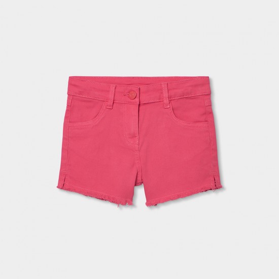 Boboli Σορτς με ελαστικό twil για κορίτσια -BCI πορφύρα βαφή 493084-3826-SS26