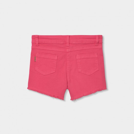 Boboli Σορτς με ελαστικό twil για κορίτσια -BCI πορφύρα βαφή 493084-3826-SS26