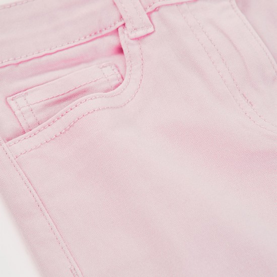 Boboli Παντελόνι ελαστικό twill για κορίτσι -BCI φοινικόπτερος 493107-3958-SS26