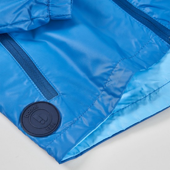 Boboli Technical fabric parka for boy acqua 503165-2644-SS26