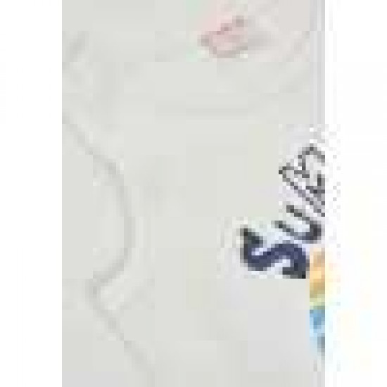 Boboli Knit t-Shirt suspenders for boy -BCI off white 503198-1111-SS26