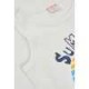 Boboli Knit t-Shirt suspenders for boy -BCI off white 503198-1111-SS26