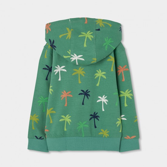 Boboli Fleece jacket "palm trees" for boy -BCI print 513166-9862-SS26