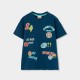 Boboli Knit t-Shirt for boy -BCI forest 523055-4698-SS26