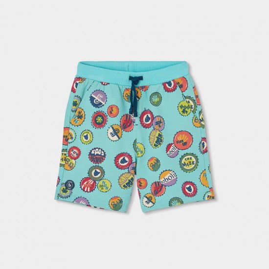Boboli Φλις βερμούδα με στάμπα για αγόρι -BCI αποτύπωμα 523123-9864-SS26