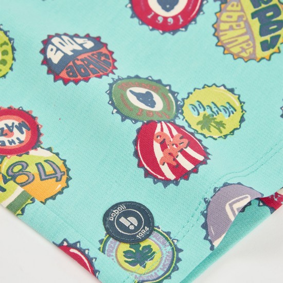 Boboli Φλις βερμούδα με στάμπα για αγόρι -BCI αποτύπωμα 523123-9864-SS26