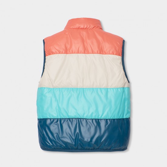 Boboli Vest reversible for boy forest 523156-4698-SS26