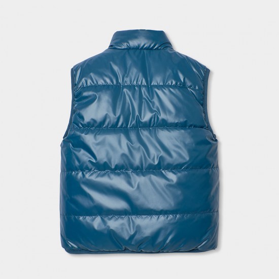 Boboli Vest reversible for boy forest 523156-4698-SS26