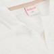 Boboli Polo muslin for boy -BCI off white 533056-1111-SS26