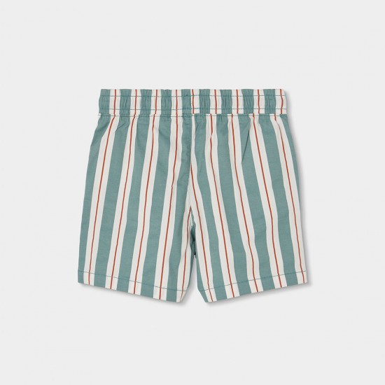 Boboli Ελαστική βερμούδα γκαμπαρντίνα για αγόρι -BCI ρίγες 533067-9867-SS26