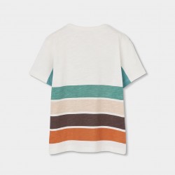 Boboli Πλεκτό μπλουζάκι για αγόρι -BCI  533124-1111-SS26
