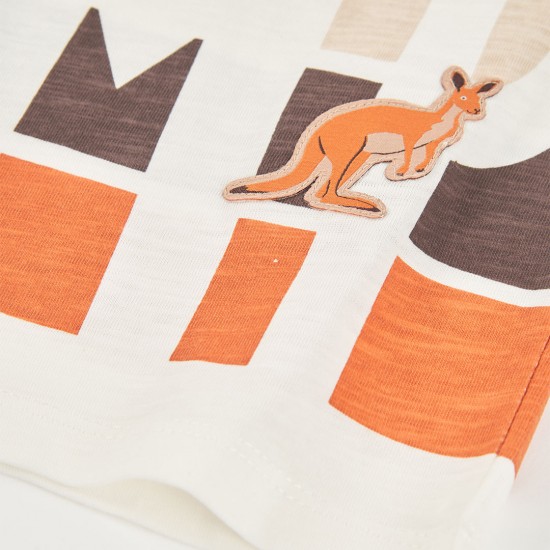 Boboli Πλεκτό μπλουζάκι για αγόρι -BCI  533124-1111-SS26