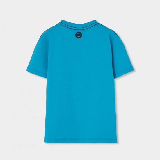 Boboli Πλεκτό μπλουζάκι για αγόρι -BCI 543046-4625-SS26