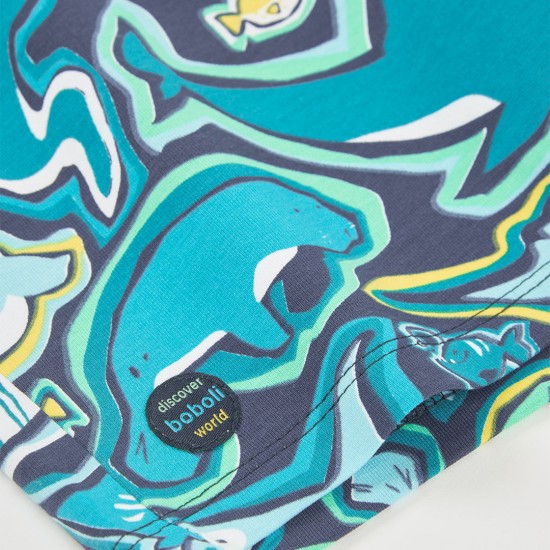 Boboli Φλις βερμούδα για αγόρι -BCI αποτύπωμα 543057-9868-SS26