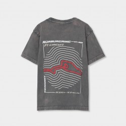 Boboli Knit t-Shirt short sleeves for boy -BCI anthracite 603032-8116-SS26