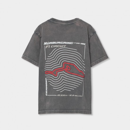 Boboli Πλεκτό μπλουζάκι κοντομάνικο για αγόρι -BCI ανθρακίτης 603032-8116-SS26