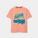 Boboli Knit t-Shirt dye for boy -BCI gamba 613022-3952-SS26