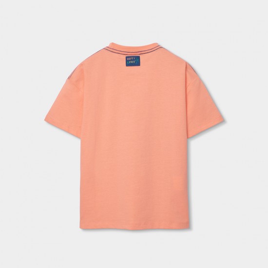 Boboli Knit t-Shirt dye for boy -BCI gamba 613022-3952-SS26