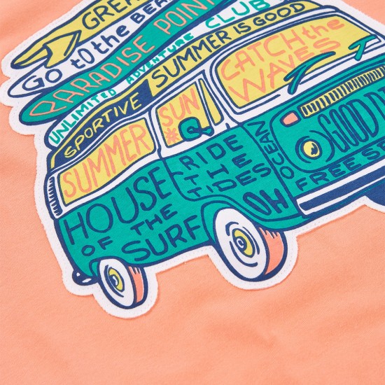 Boboli Knit t-Shirt dye for boy -BCI gamba 613022-3952-SS26