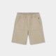 Boboli Twill bermuda shorts for boy -BCI sand 623045-7455-SS26