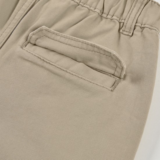 Boboli Twill bermuda shorts for boy -BCI sand 623045-7455-SS26