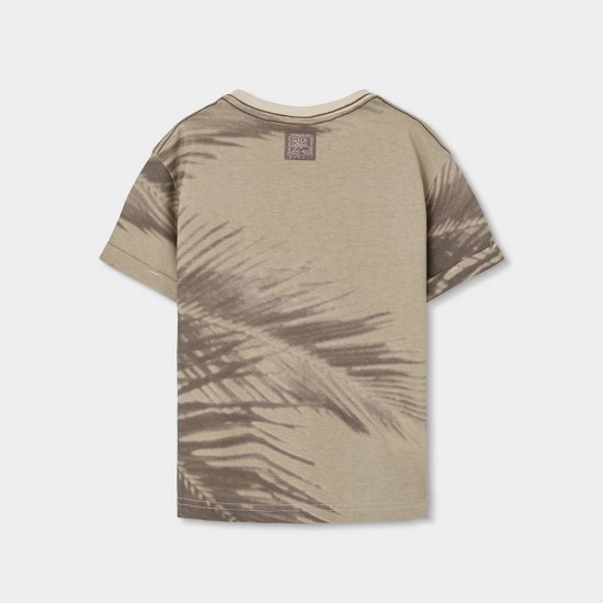 Boboli Πλεκτό μπλουζάκι για αγόρι -BCI ελεφαντόδοντο 623067-7436-SS26